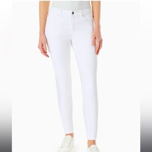 Jones New York Lexington Skinny Jeans Crop Sz 10